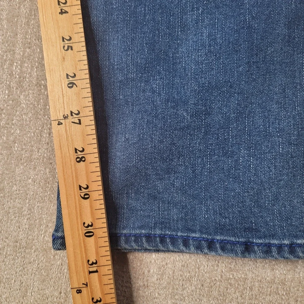 True Religion Geno Relaxed Slim Mens Jeans Blue Medium Wash Size 34